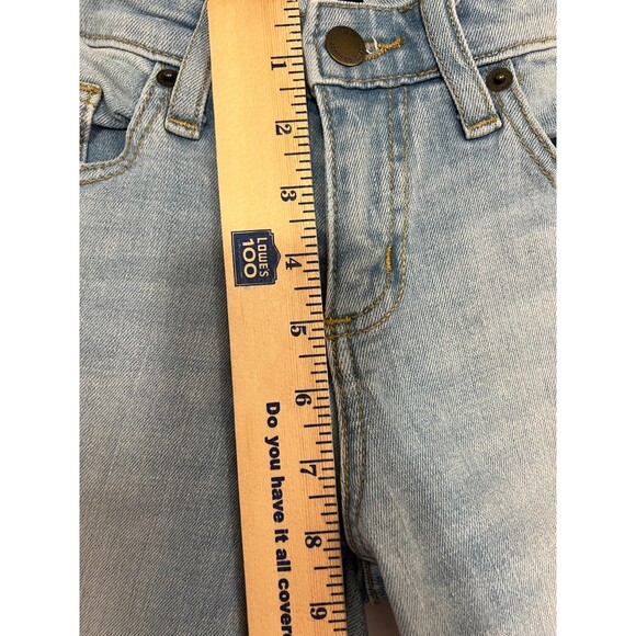 Universal Thread Women's Mid Rise Boyfriend Crop Jeans Light Wash Size 00 / 24 R - Picture 9 of 10